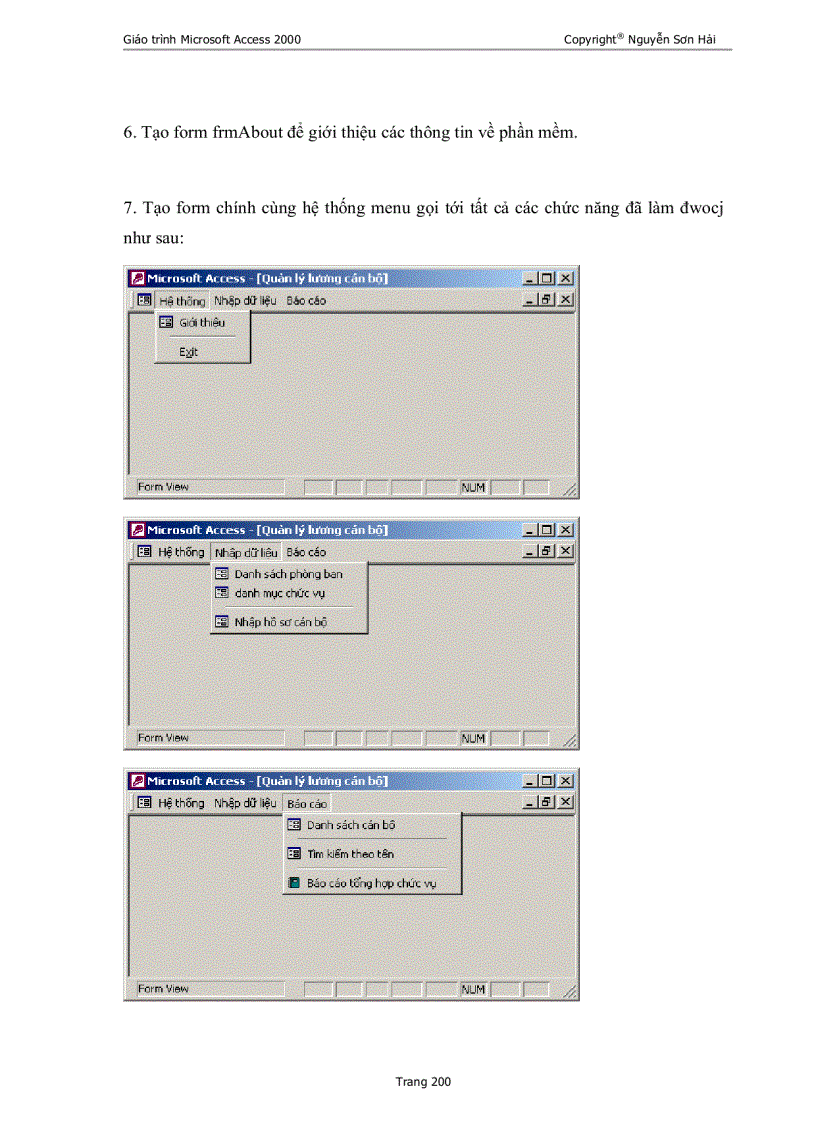 image for page Access 2000