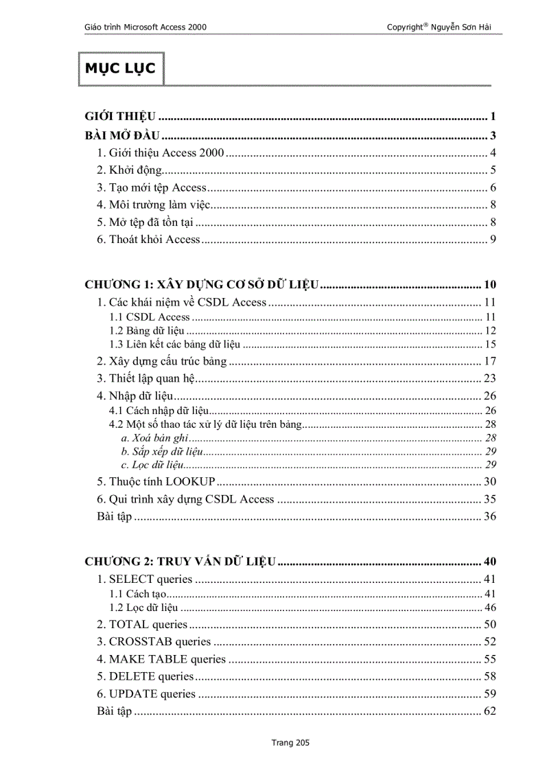 image for page Access 2000