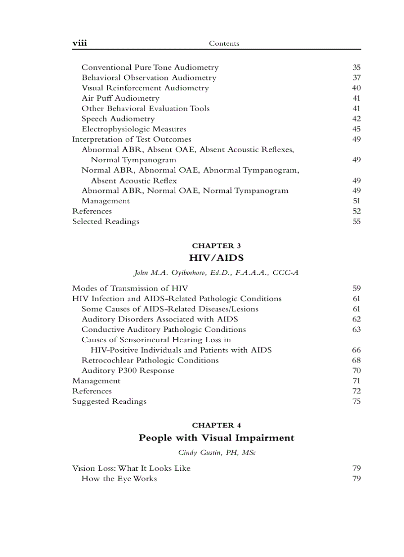 image for page Aural Rehabilitation for People with Disabilities