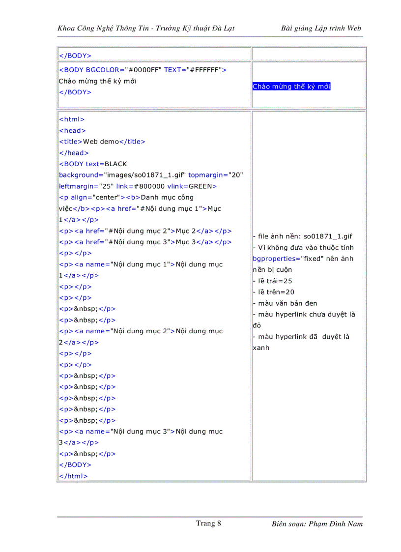 image for page Bài giảng lập trình web