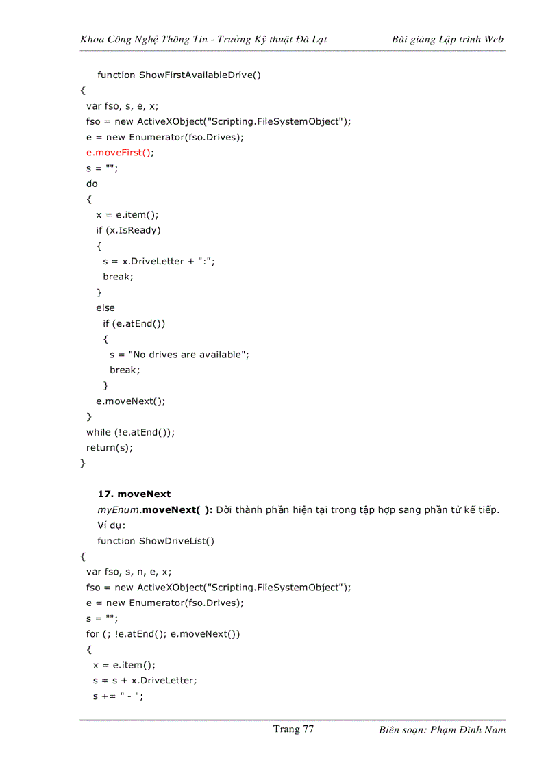 image for page Bài giảng lập trình web