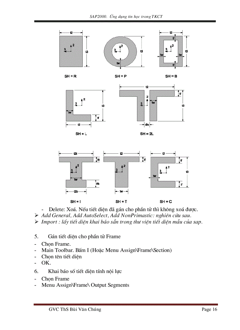 image for page Bài giảng Sap 2000