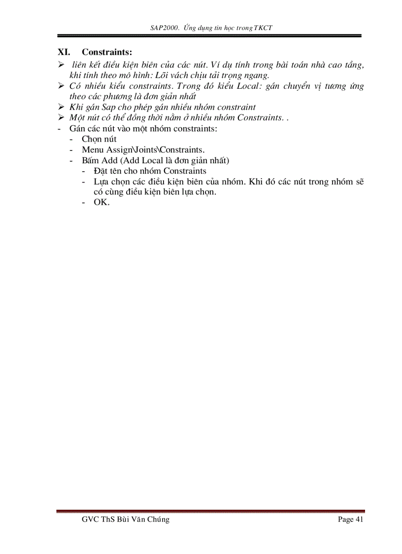 image for page Bài giảng Sap 2000