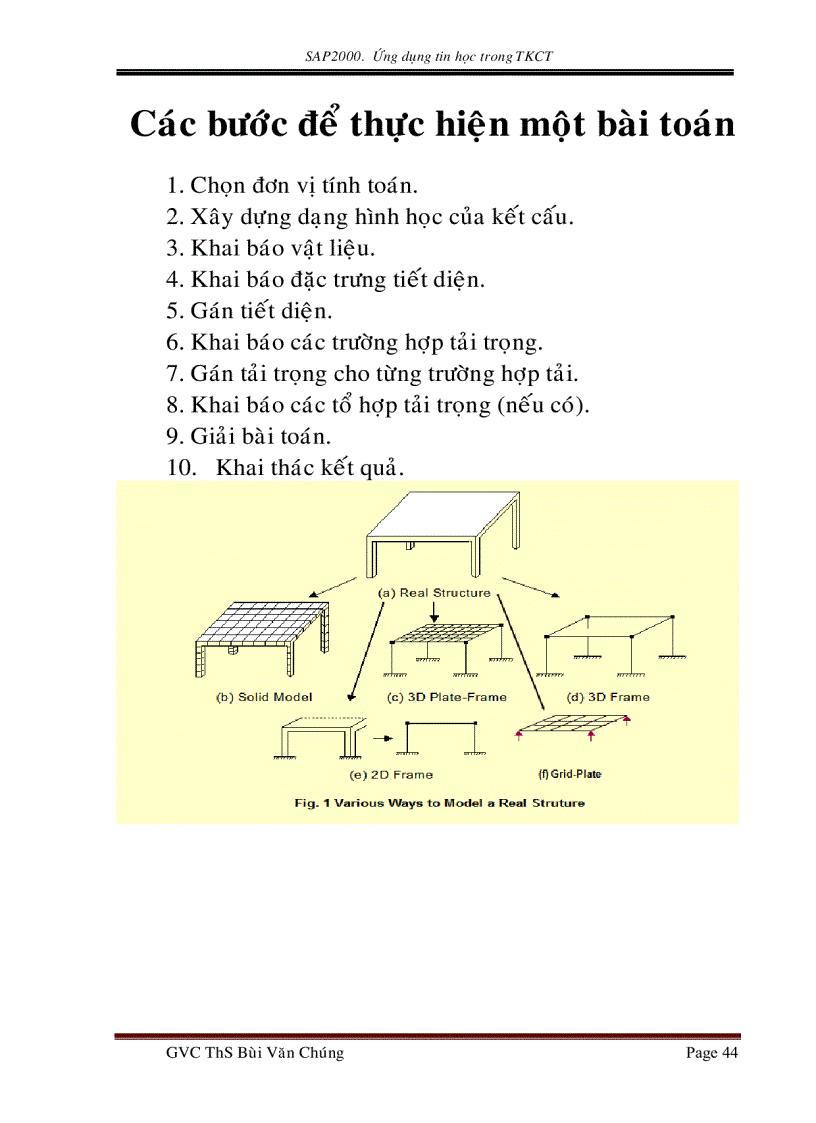 image for page Bài giảng Sap 2000