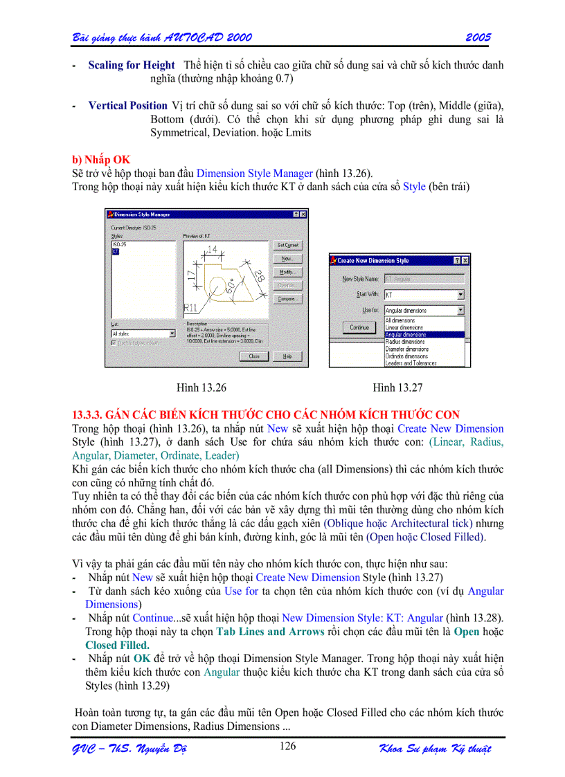 image for page Bài Giảng Thực Hành Autocad 2000