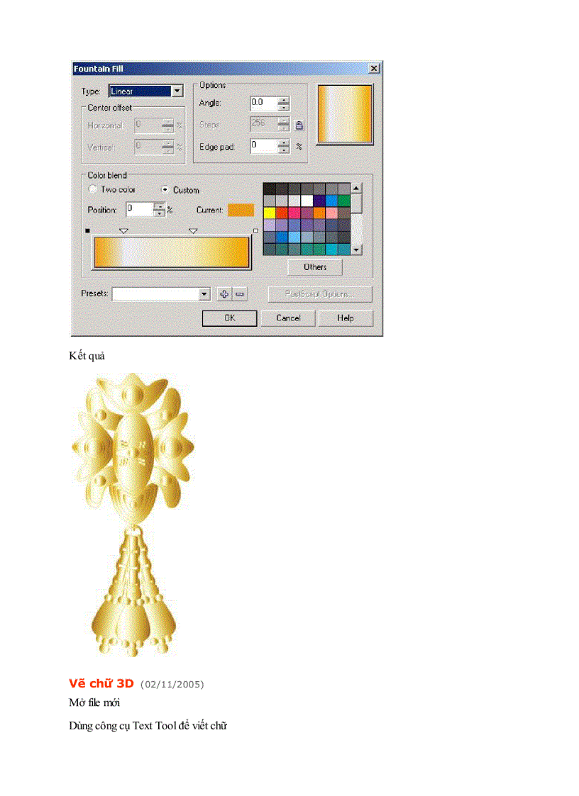 image for page Bài Tập CorelDraw