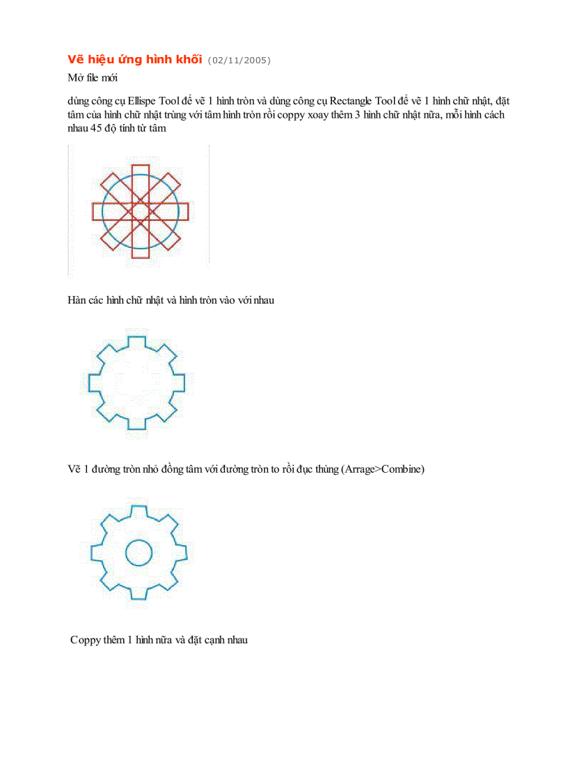 image for page Bài Tập CorelDraw