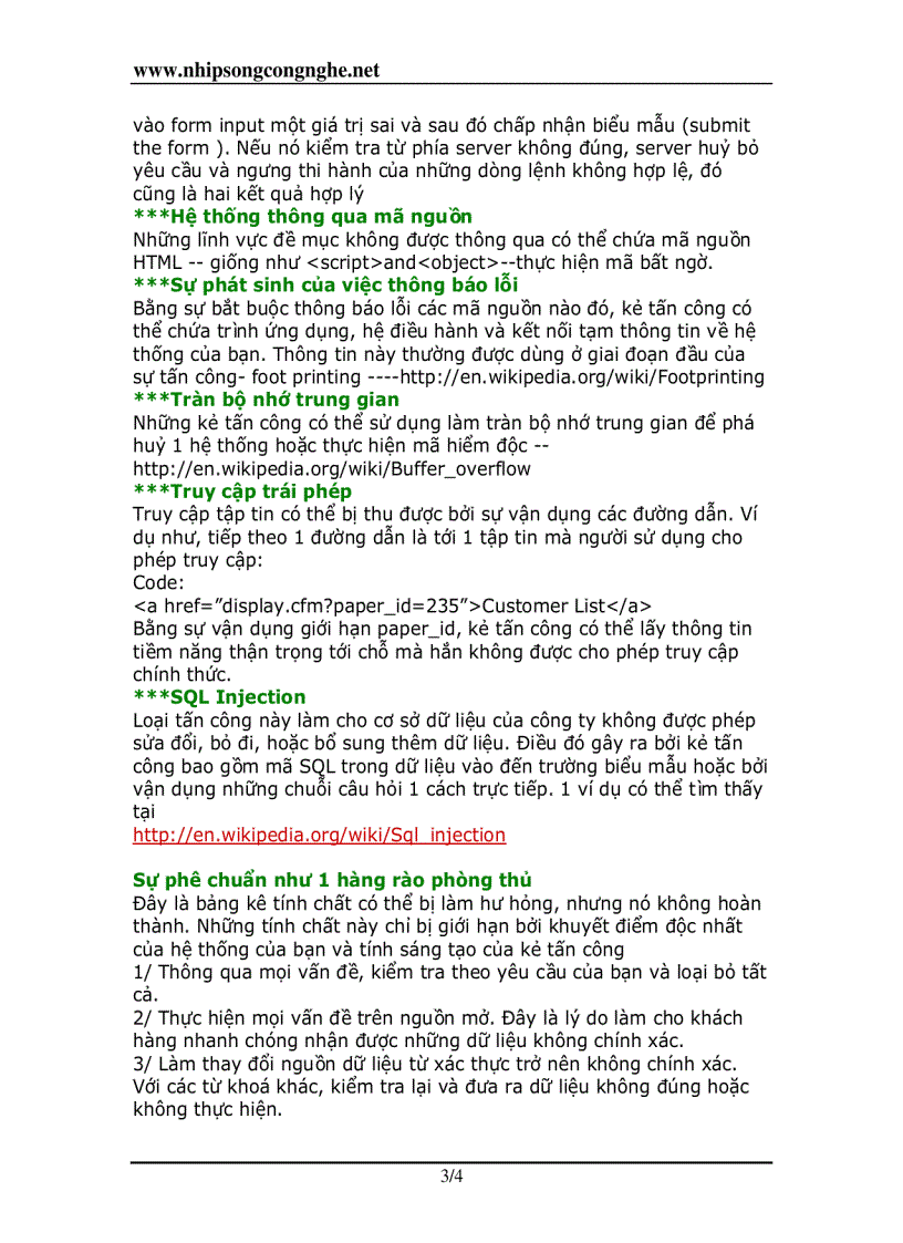 image for page Bảo Mật Ứng Dụng Web