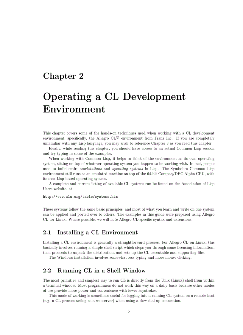 image for page Basic Lisp Techniques