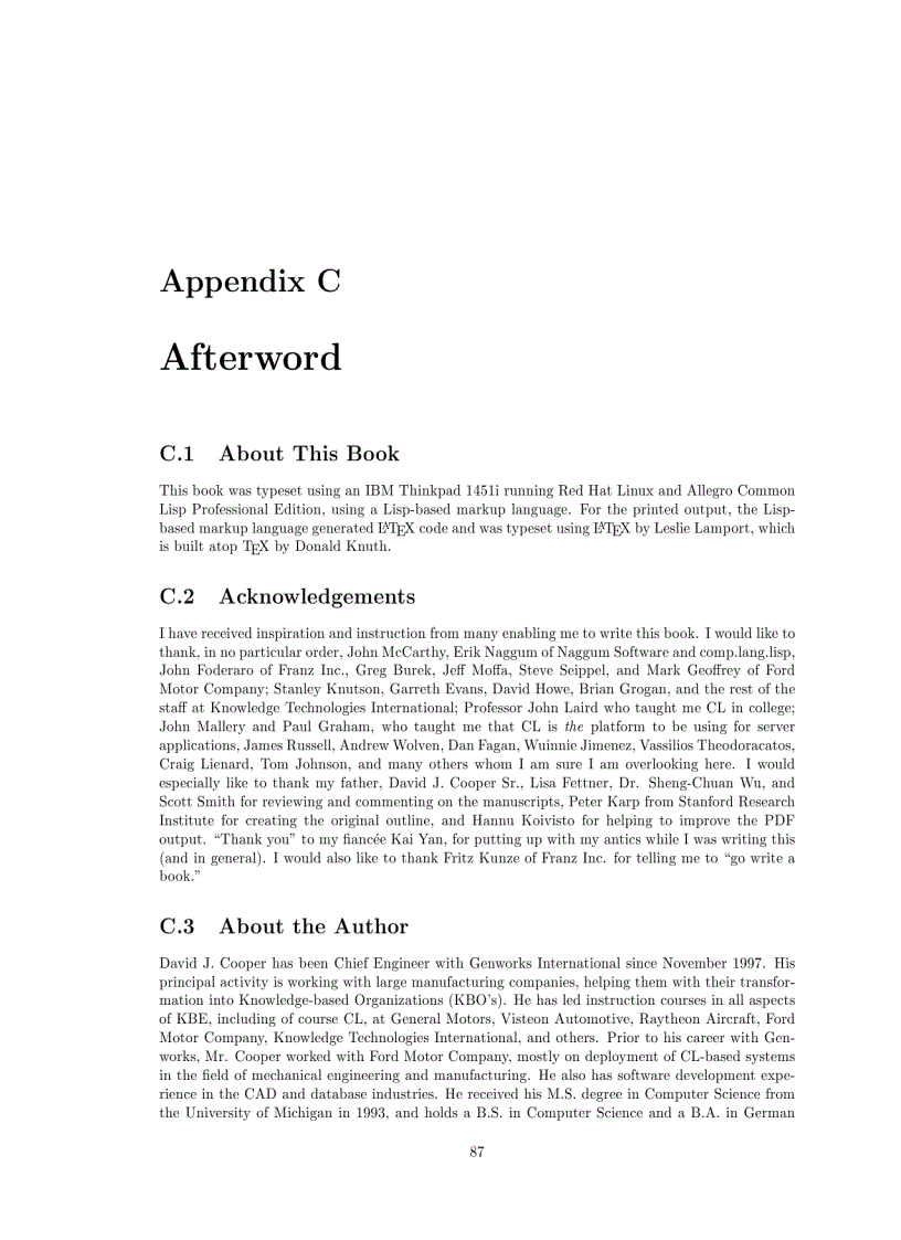image for page Basic Lisp Techniques