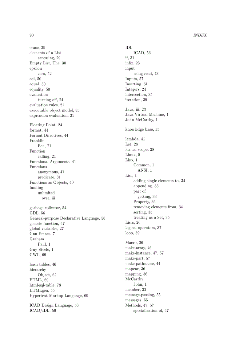 image for page Basic Lisp Techniques