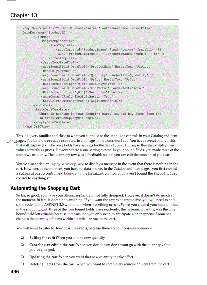 image for page Beginning ASP NET 2 0 and Databases
