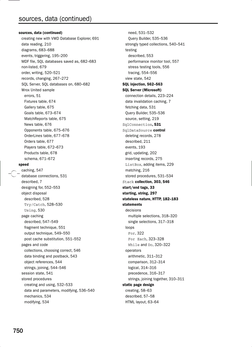 image for page Beginning ASP NET 2 0 and Databases
