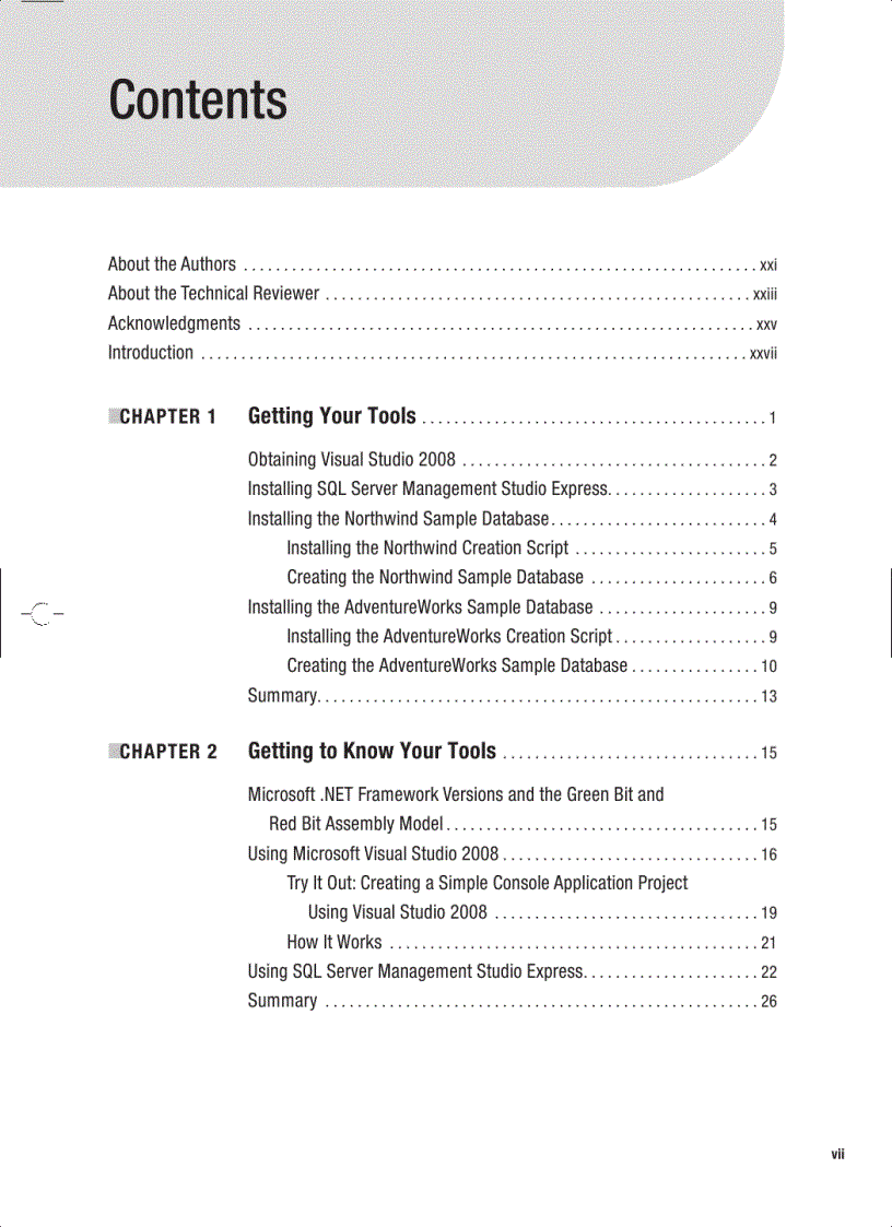 image for page Beginning C 2008 Databases From Novice to Professional