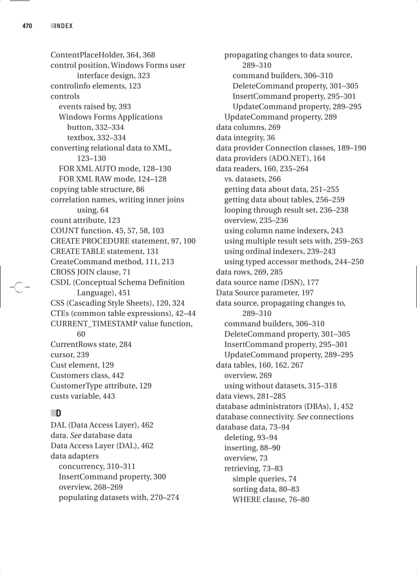 image for page Beginning C 2008 Databases From Novice to Professional