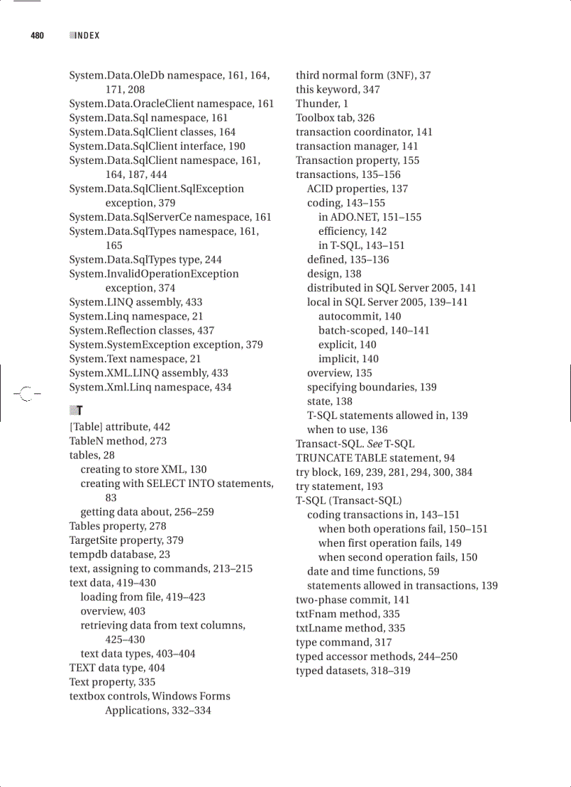 image for page Beginning C 2008 Databases From Novice to Professional
