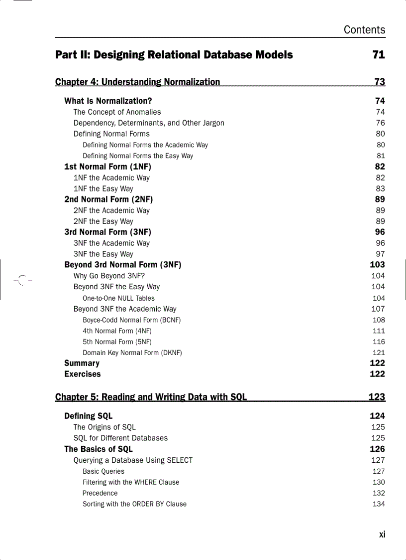 image for page Beginning Database Design