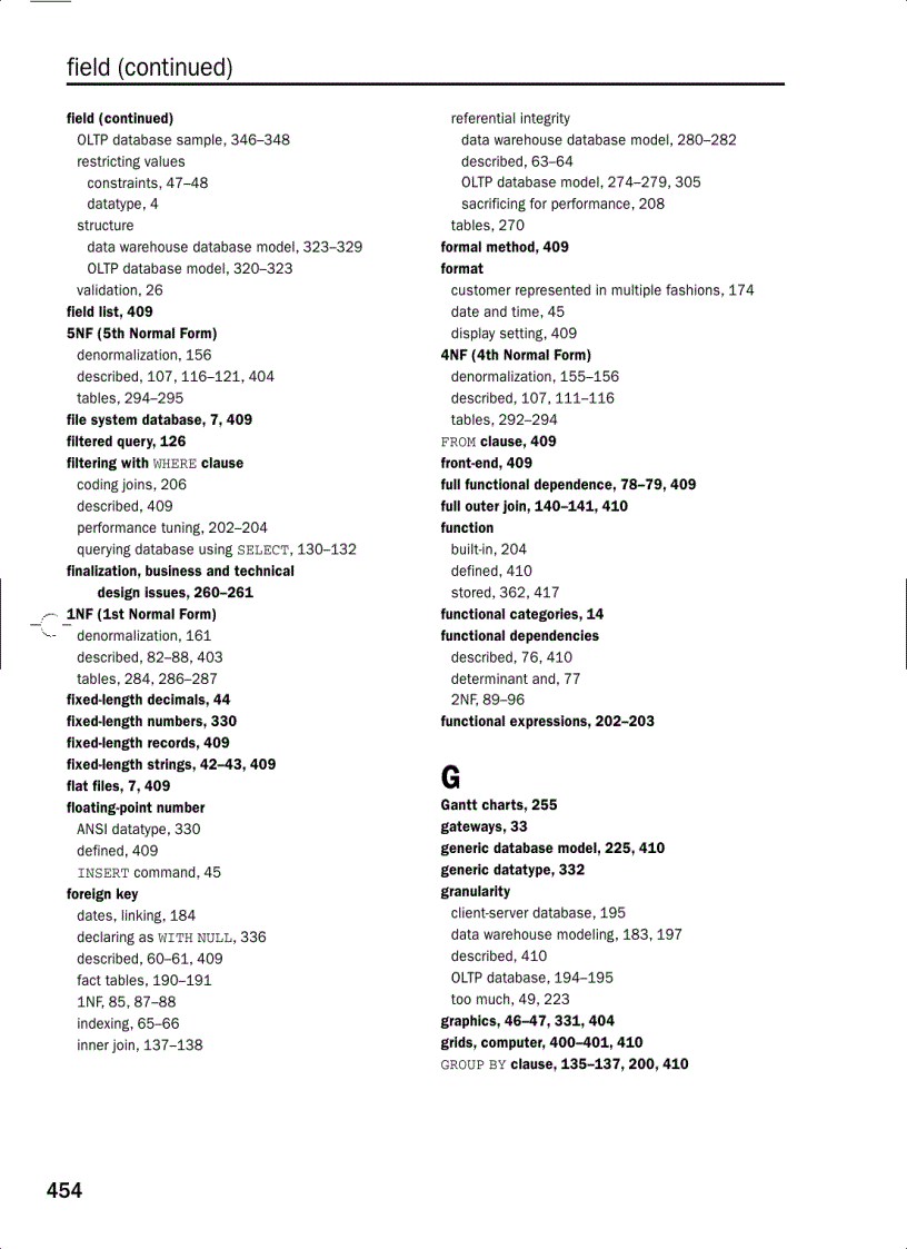 image for page Beginning Database Design