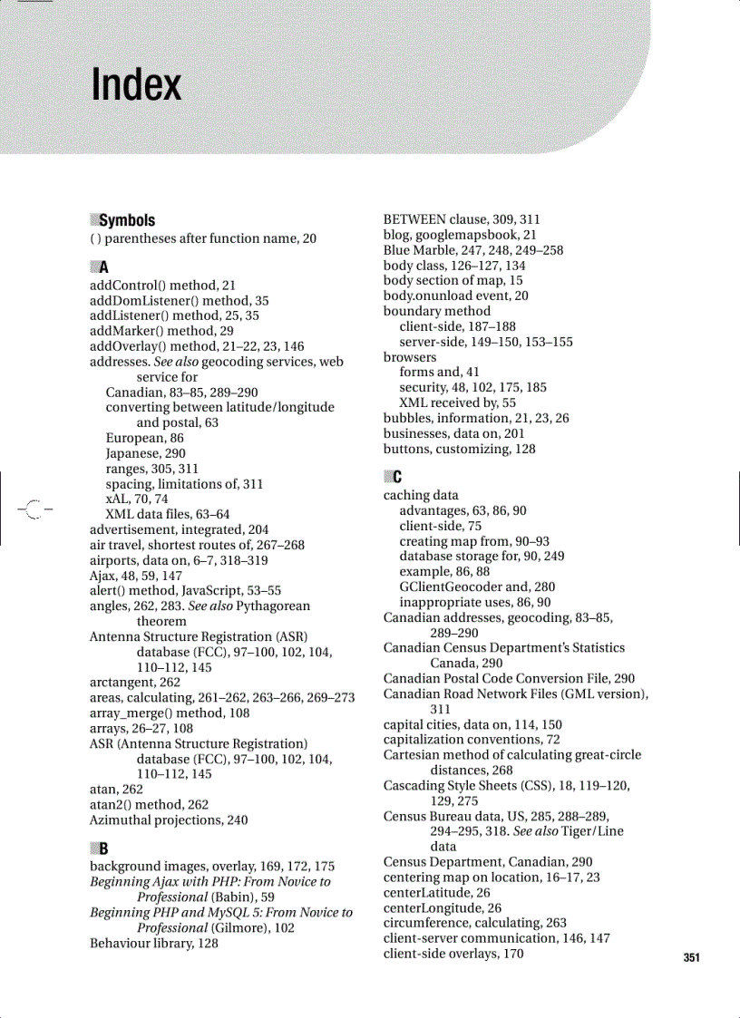 image for page Beginning Google Maps Applications with PHP and Ajax From Novice to Professional