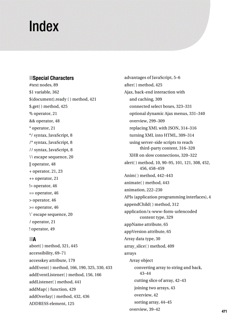image for page Beginning JavaScript with DOM Scripting and Ajax From Novice to Professional