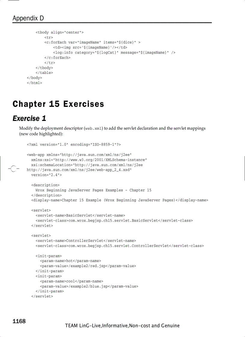 image for page Beginning JavaServer Pages