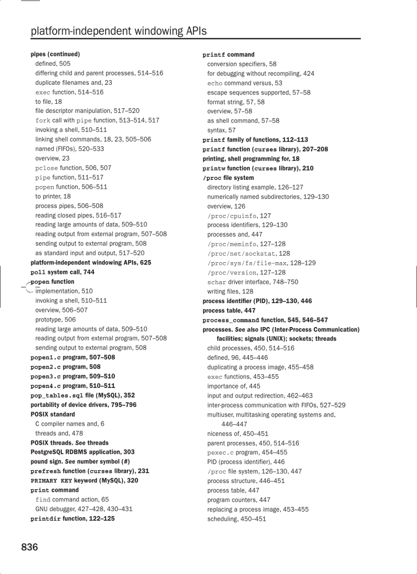 image for page Beginning Linux Programming Programmer to Programmer