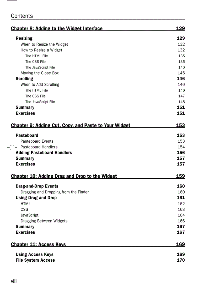 image for page Beginning Mac OS X Tiger Dashboard Widget Development