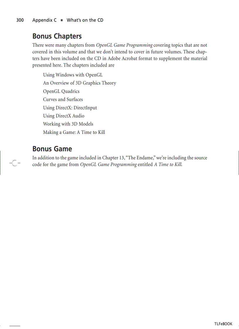 image for page Beginning OpenGL Game Programming Game Development Series