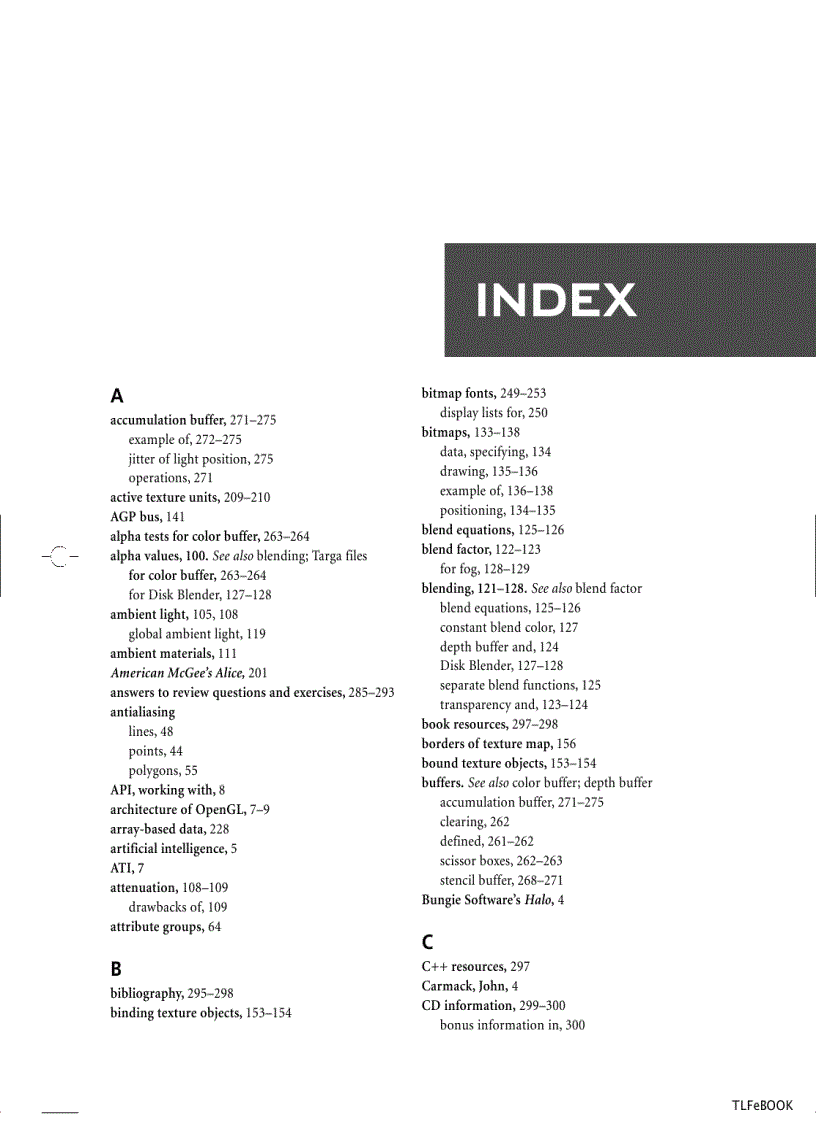 image for page Beginning OpenGL Game Programming Game Development Series