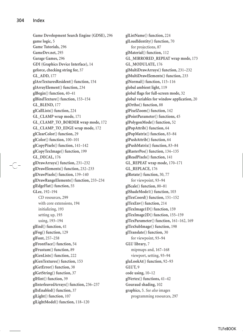 image for page Beginning OpenGL Game Programming Game Development Series