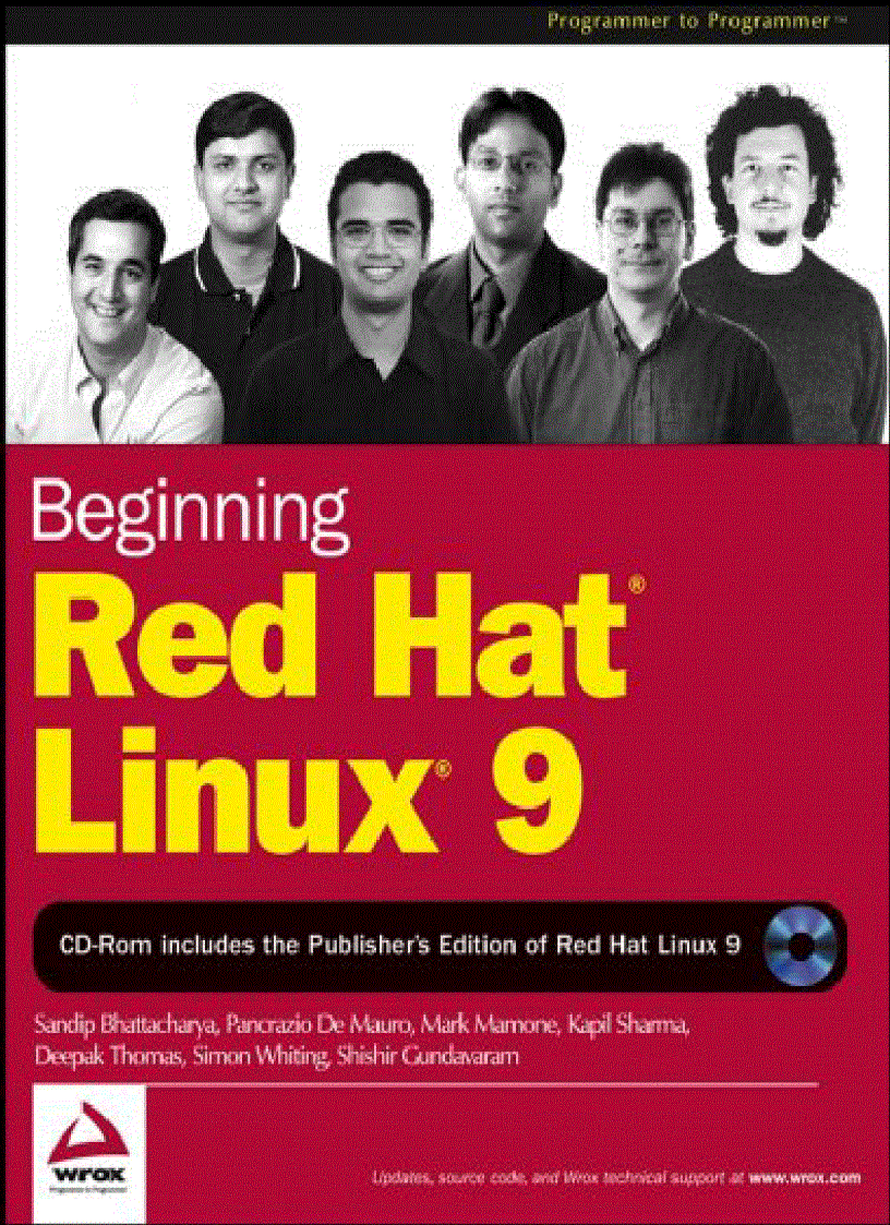 Beginning red hat linux 9