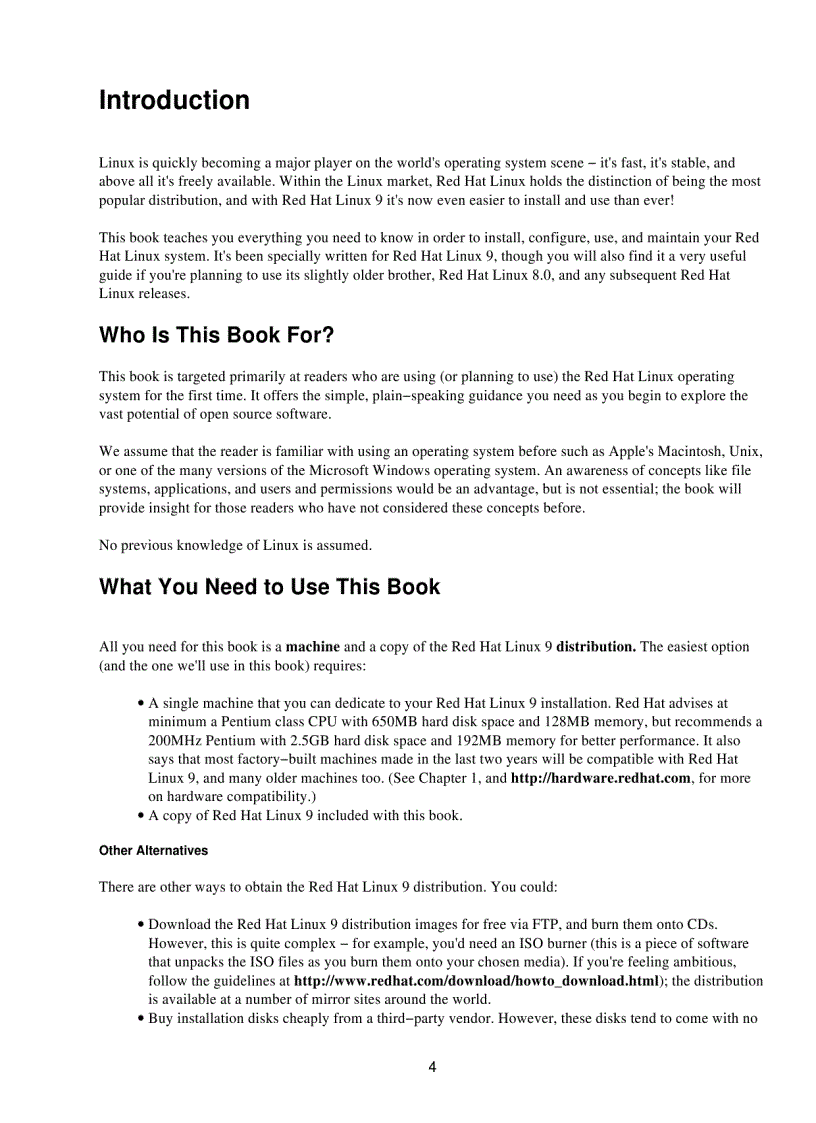 image for page Beginning red hat linux 9