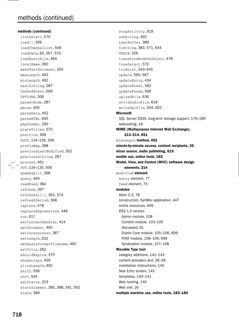 image for page Beginning RSS and Atom Programming