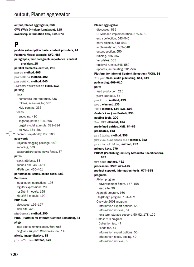 image for page Beginning RSS and Atom Programming