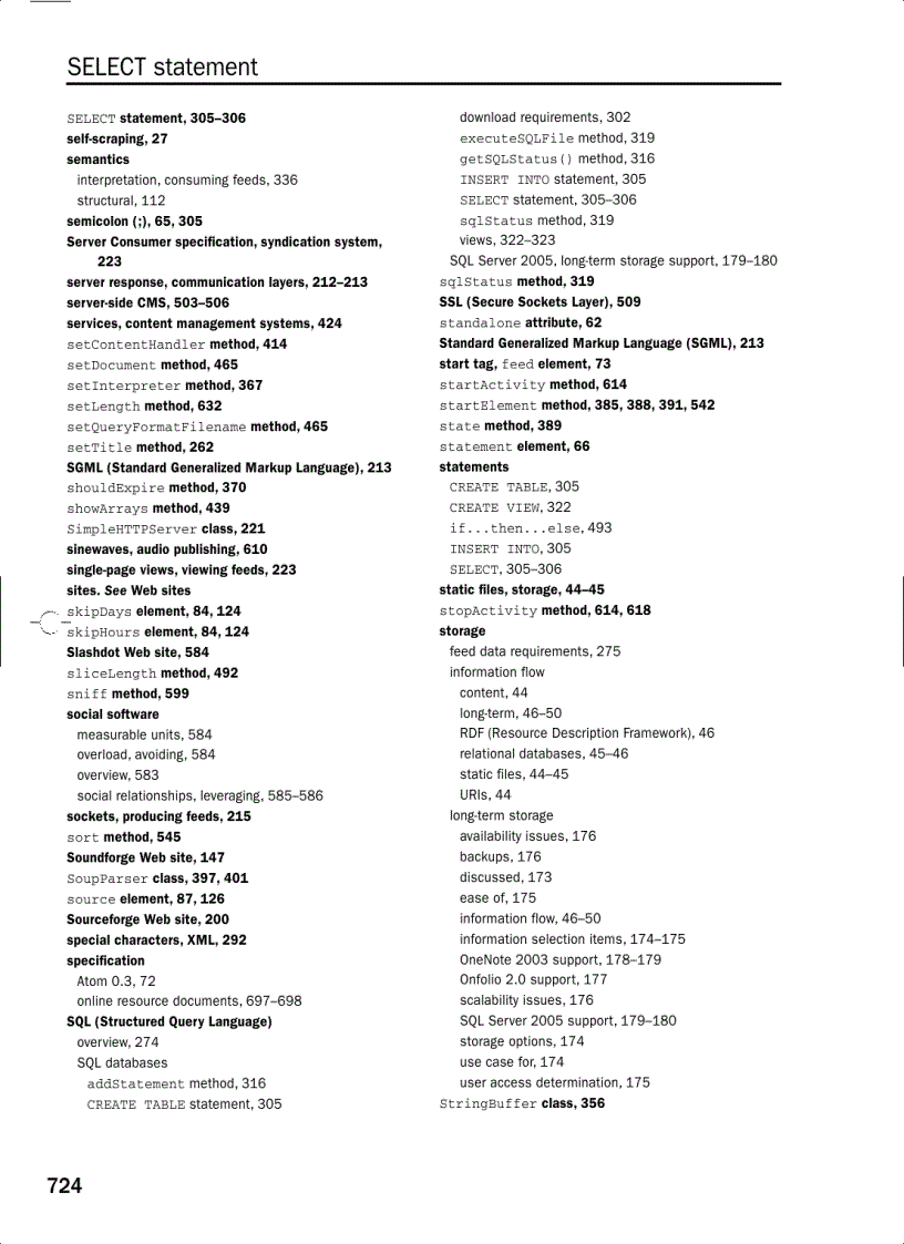 image for page Beginning RSS and Atom Programming