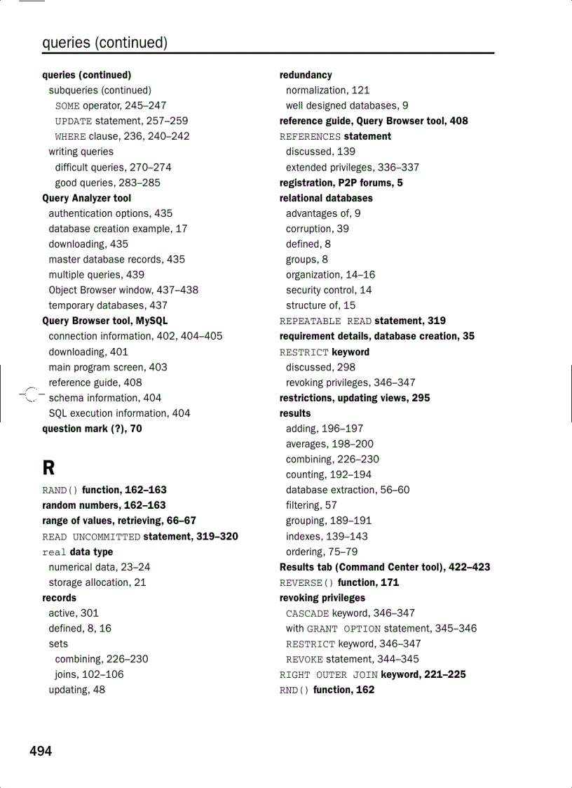 image for page Beginning SQL Programmer to Programmer