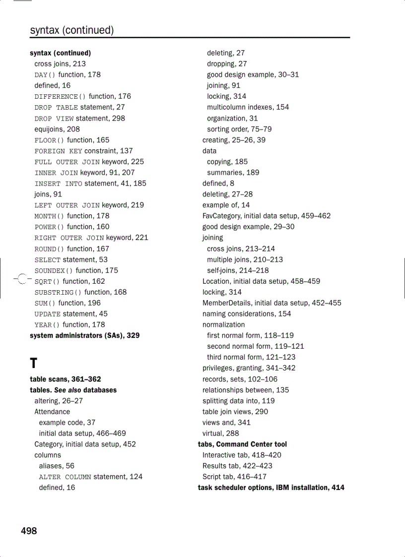 image for page Beginning SQL Programmer to Programmer