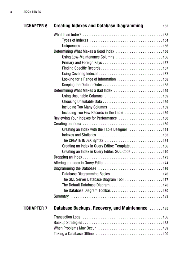 image for page Beginning SQL Server 2005 for Developers From Novice to Professional