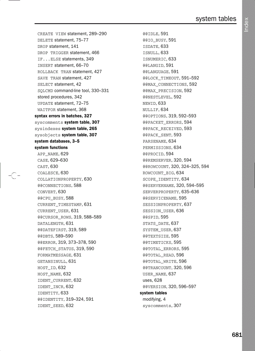image for page Beginning SQL Server 2005 Programming Programmer to Programmer