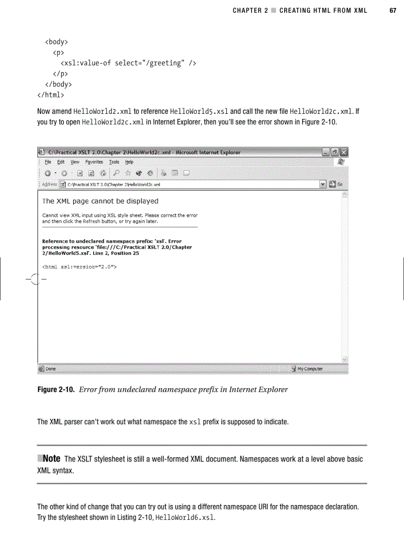 image for page Beginning XSLT 2 0 From Novice to Professional