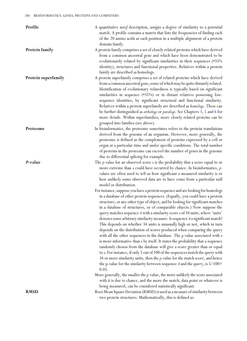 image for page Bioinformatics Genes Proteins and Computers