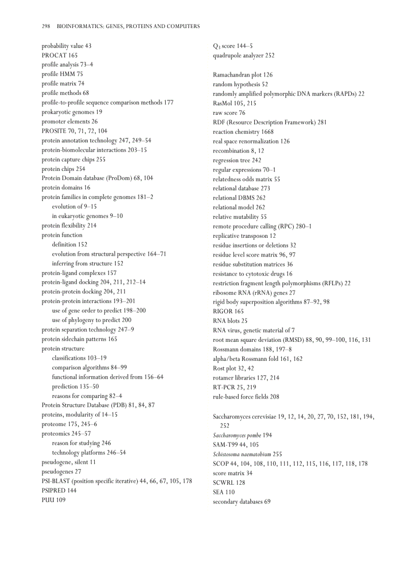 image for page Bioinformatics Genes Proteins and Computers