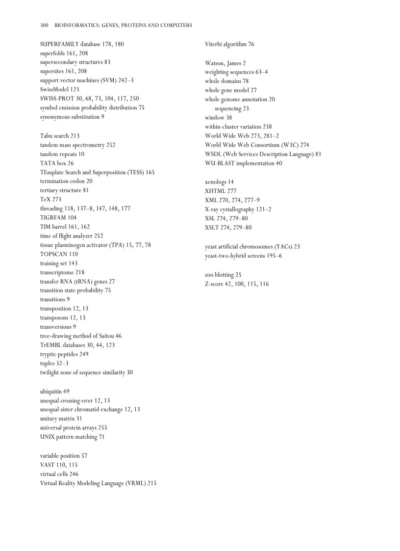 image for page Bioinformatics Genes Proteins and Computers