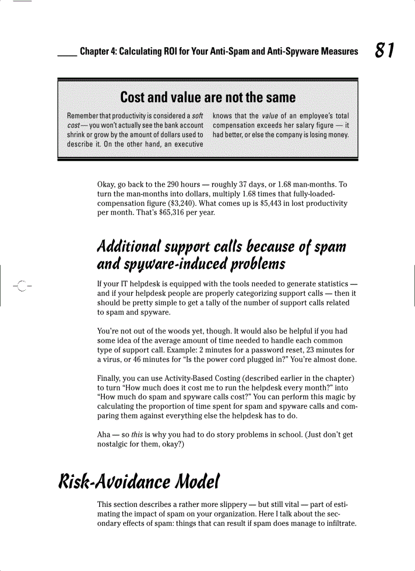 image for page Blocking Spam and Spyware For Dummies