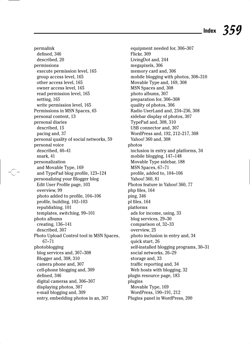 image for page Blogging For Dummies
