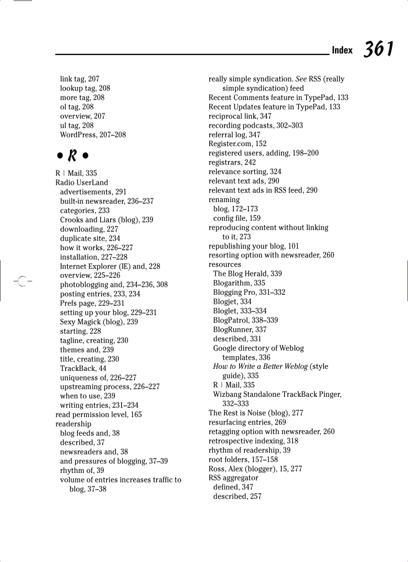 image for page Blogging For Dummies