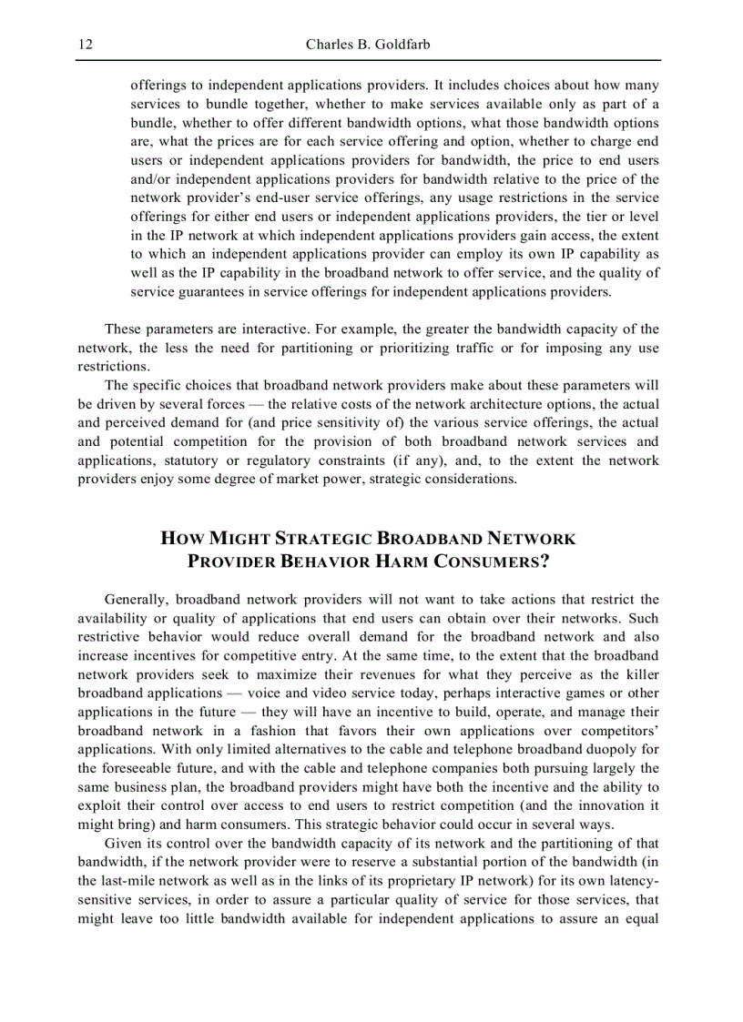 image for page Broadband Internet Access Regulation and Policy