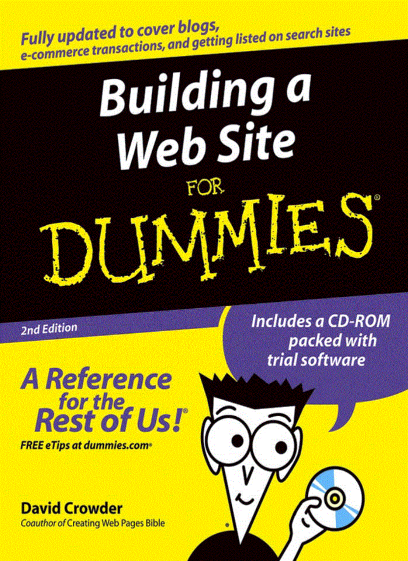 image for page Building a Web Site for Dummies
