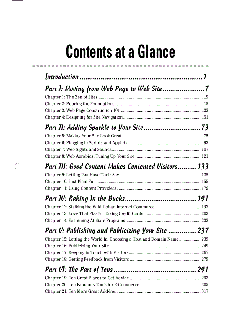 image for page Building a Web Site for Dummies