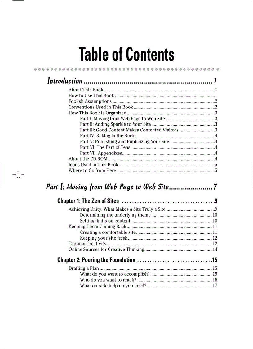 image for page Building a Web Site for Dummies